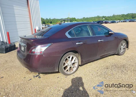 2014 Nissan Maxima 3.5 Sv z USA, uszkodzony, nr VIN 1N4AA5AP6EC442044